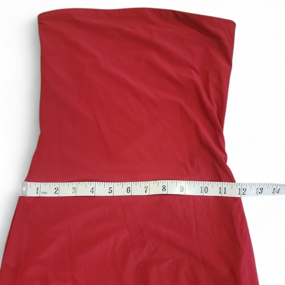 NWT $380 DEME BY GABRIELLA Dahlia Gown In Maroon XS